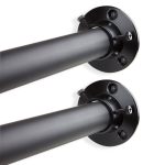 Rod Desyne 1 in. Adjustable Room Divider Rod and Socket Set