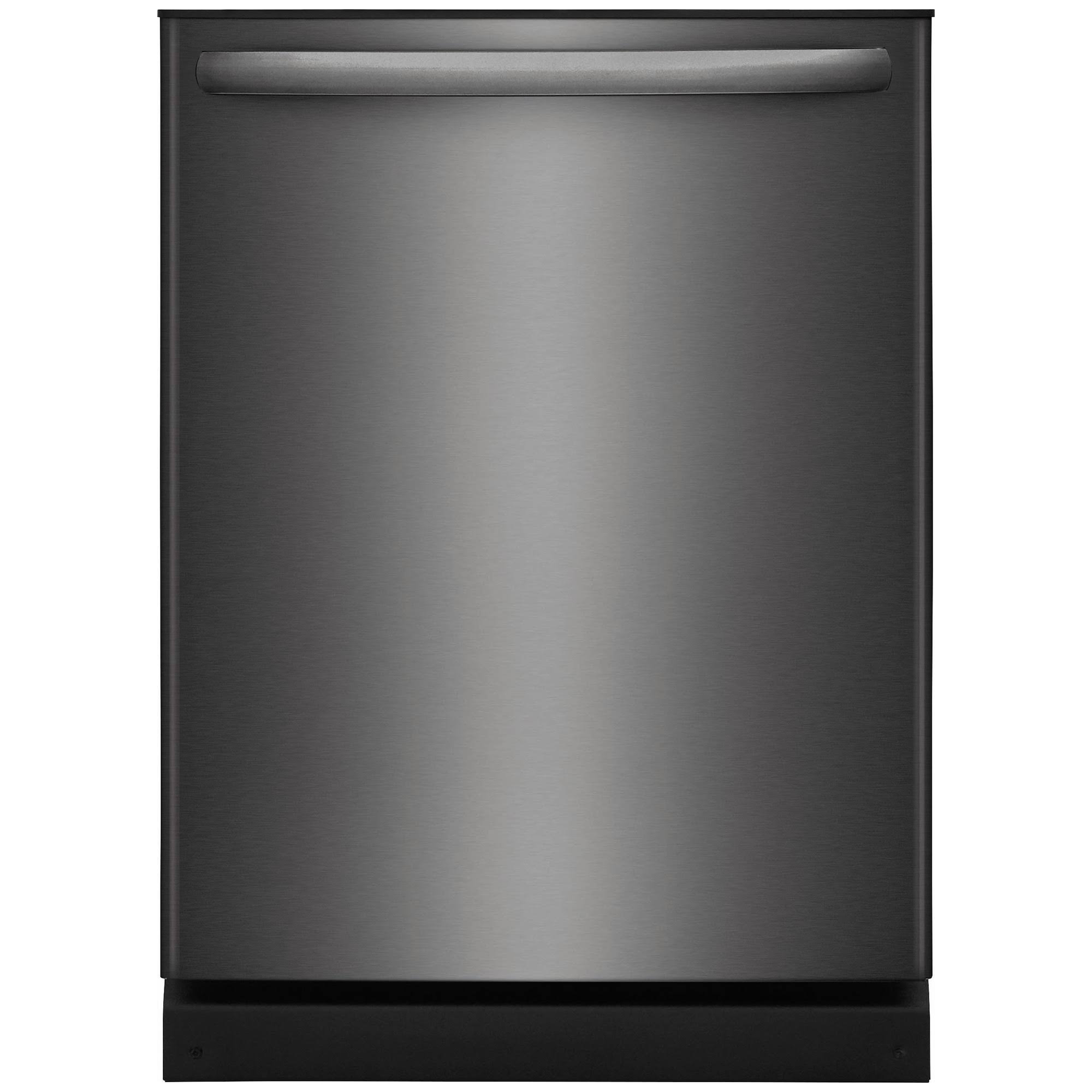 298e6db0b8332666bc7bb7b32088d6fb19d6a23ce27f3fcc469482d721047982.jpg Frigidaire 24" Built-In Dishwasher Black Stainless Steel - Image 1