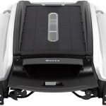 Betta SE Solar Powered Automatic Robotic Pool Surface Skimmer Cleaner with 30-Hour Continuous Cleaning Battery Power and Re-Engineered Twin Salt Chlorine Tolerant Motors (Blue)