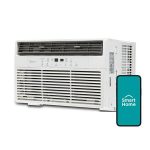 Midea 12,000 BTU 115V Smart Window Air Conditioner with ComfortSense Remote, Cools Up to 550 sq. ft., White, Maw12s1dwwt