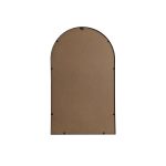 Sabine Arch Metal Wall Mirror Finish: Black, Size: 40" x 24"