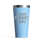 RTIC 16oz Pint Tumbler, RTIC Ice, Matte, Stainless Steel & Vacuum Insulated, Flip-Top Lid