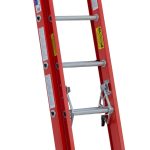 Werner D6216-2 Extension Ladder, Fiberglass, 16 ft. , Type iA