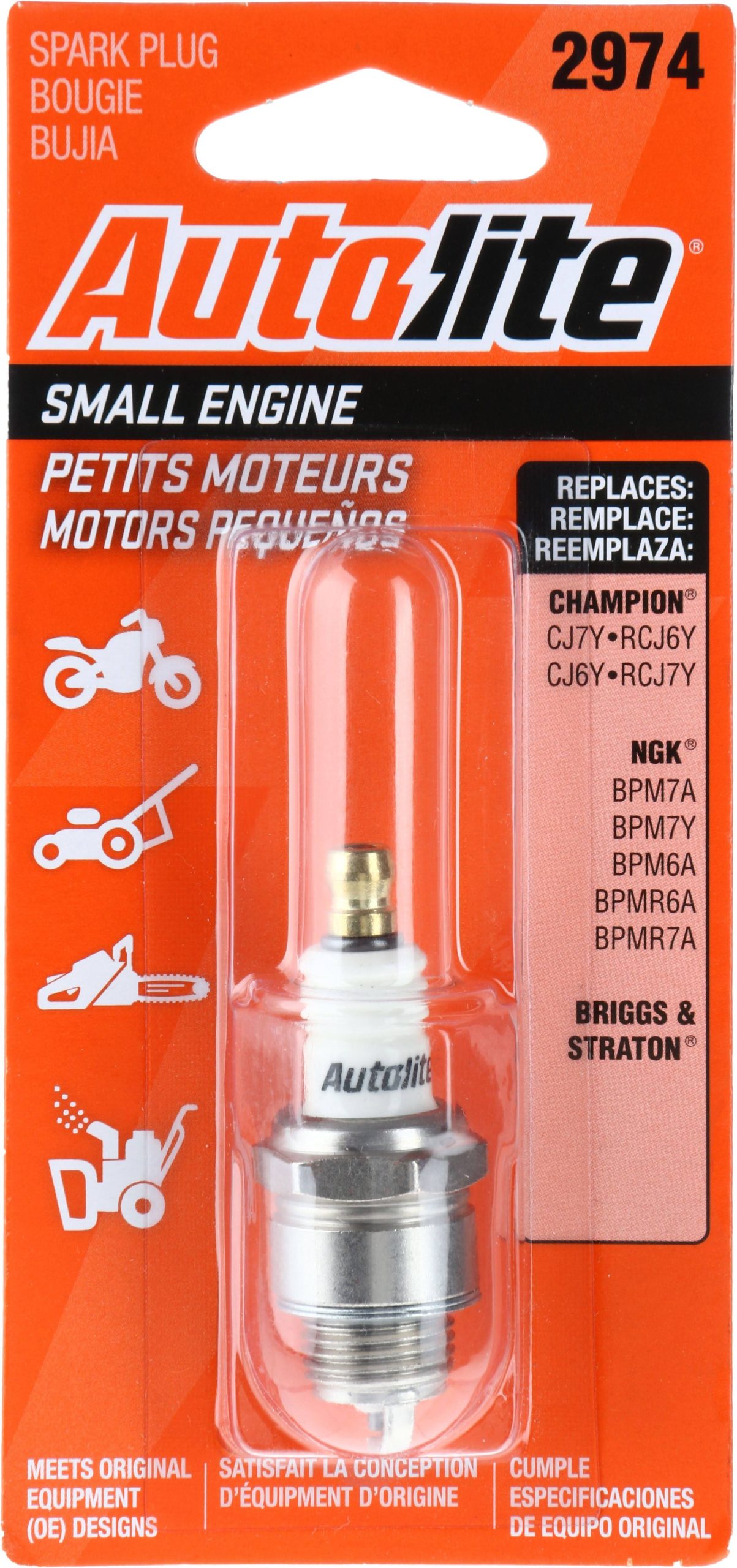 2a659f65fa6b296ace359a0a2506e923aebaf9ebb6af37c12c88db072e19fa6c.jpg Autolite 2974DP Spark Plug - Image 1