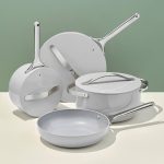 Caraway Home Grey Non-Stick Ceramic 7-pc. Cookware Set