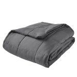 StyleWell Charcoal Gray 15 lb. Weighted Blanket, Grey