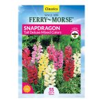 Ferry-Morse 100mg Snapdragon Tall Deluxe Mixed Colors Annual Flower Seeds Full Sun, Size: Small