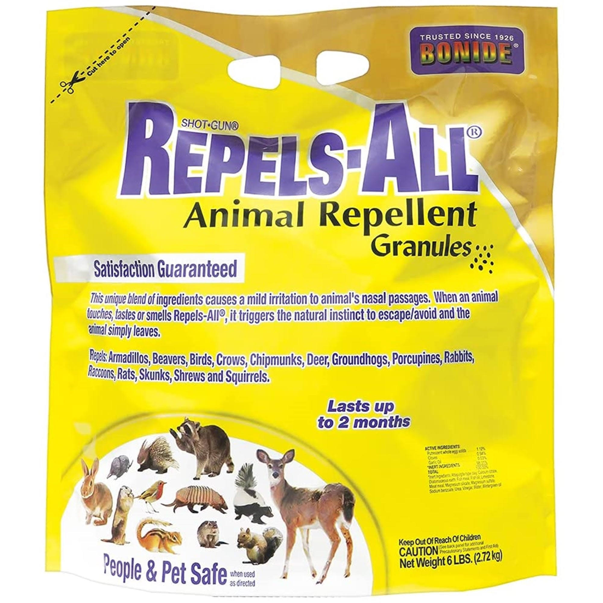 Bonide Repels-All Animal Repellent Granules - 6 lb