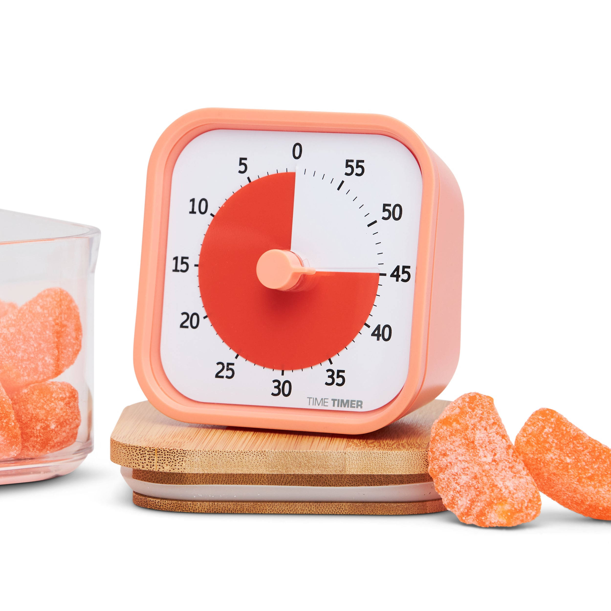 2aa7dc9a50a7cd6125d7b19e847974bdd2e6f2a22941c096ccc7570e13c4d5e4.jpg Time Timer Home Mod - 60 Minute Kids Visual Timer Home Edition - for Homeschool Supplies Study Tool, Timer for Kids Desk, Office - Image 1
