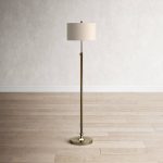 Elita 57" Floor Lamp Base Finish: Antique Brass