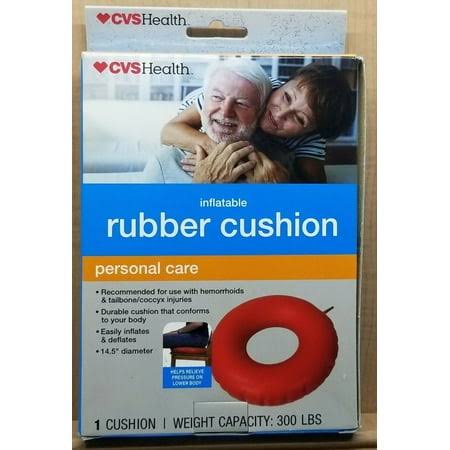 2ab824c9fe00d50cfd6d42486f8045e34f06d668a7c7db353d2ddd1802a6e38b.jpg CVS Health Medical Rubber Inflatable Cushion - Image 1