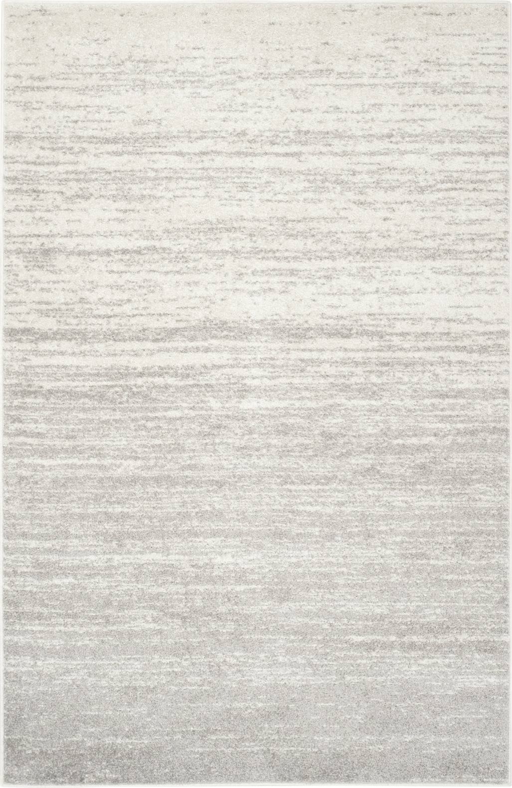 2ac7fedc52e68fcbff271badfab8b6a232b4f7a1b6f26c3492e260ad53135024.jpg Safavieh Adirondack Ivory & Silver Area Rug; 6' x 9' - Image 1
