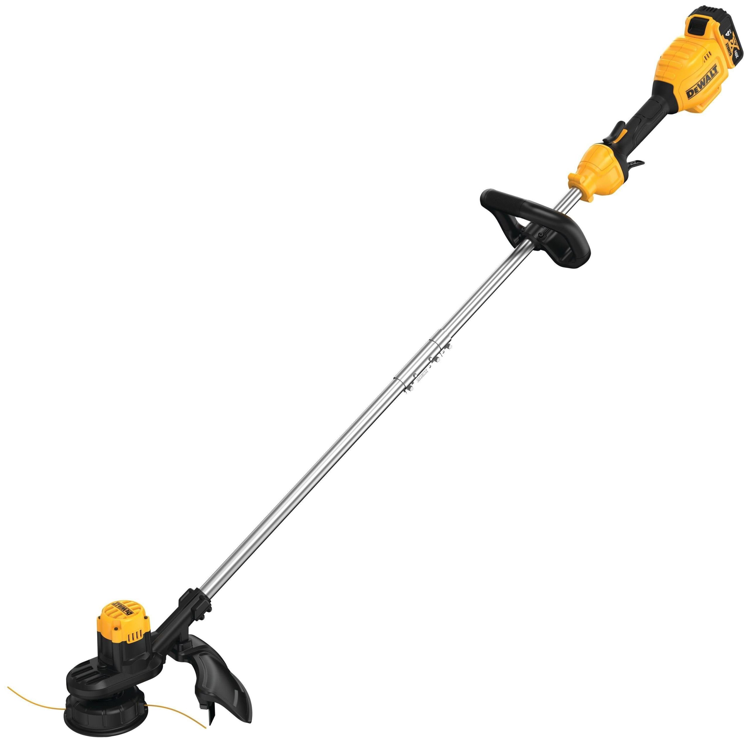 2b0a89d71cf57c1a91d1c70d4b914fce45f218bb78d924dba613adfb4e77ac68.jpg DeWalt 20V Max 13" Cordless String Trimmer with Battery & Charger - Image 1