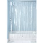 Interdesign Vinyl Shower Curtain Liner, X-Long 72 inch x 96 inch, Clear