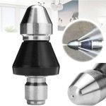 2023 Sewer Cleaning Tool High-Pressure Nozzle, Drain Augers, Sewer Pipe Dredging and Cleaning Tools for Pipe Unclogging - Drain Clog Remover | Hair