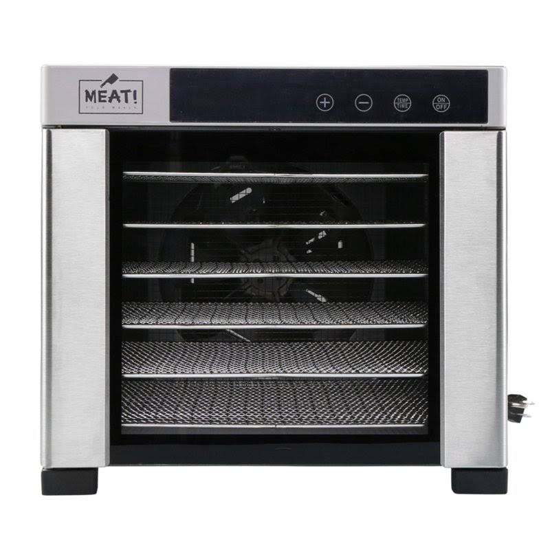 2b2f6b3b152abf6dc4ff0a416950248312335225fb20b27f19efda996d0aa540.jpg Meat 6 Tray Dehydrator - Food Processing at Academy Sports - Image 1