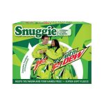 Snuggie The Original Wearable Blanket with Sleeves, Super Soft Throw Fleece, Mountain Dew Green, Size: One Size