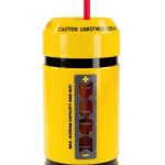 Disneyparks Disney Parks Monsters Inc. Scream Canister Water Bottle, Yellow