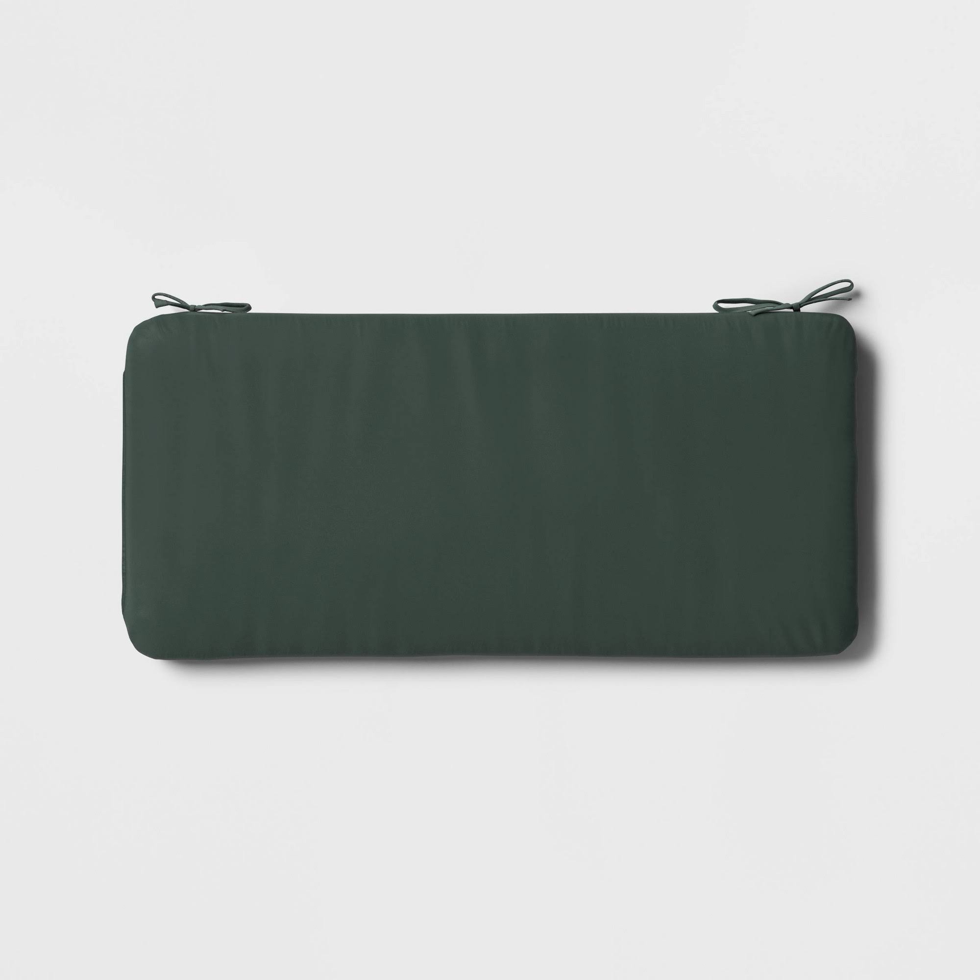 2cde0708b1b8890b4a463e96d99d3ab7661e85a552c9fee128871cac58d7fd96.jpg 17"x37" Outdoor Bench Cushion Fern Shower Green - Room Essentials - Image 1