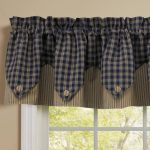 Park Designs Sturbridge Navy Point Valance