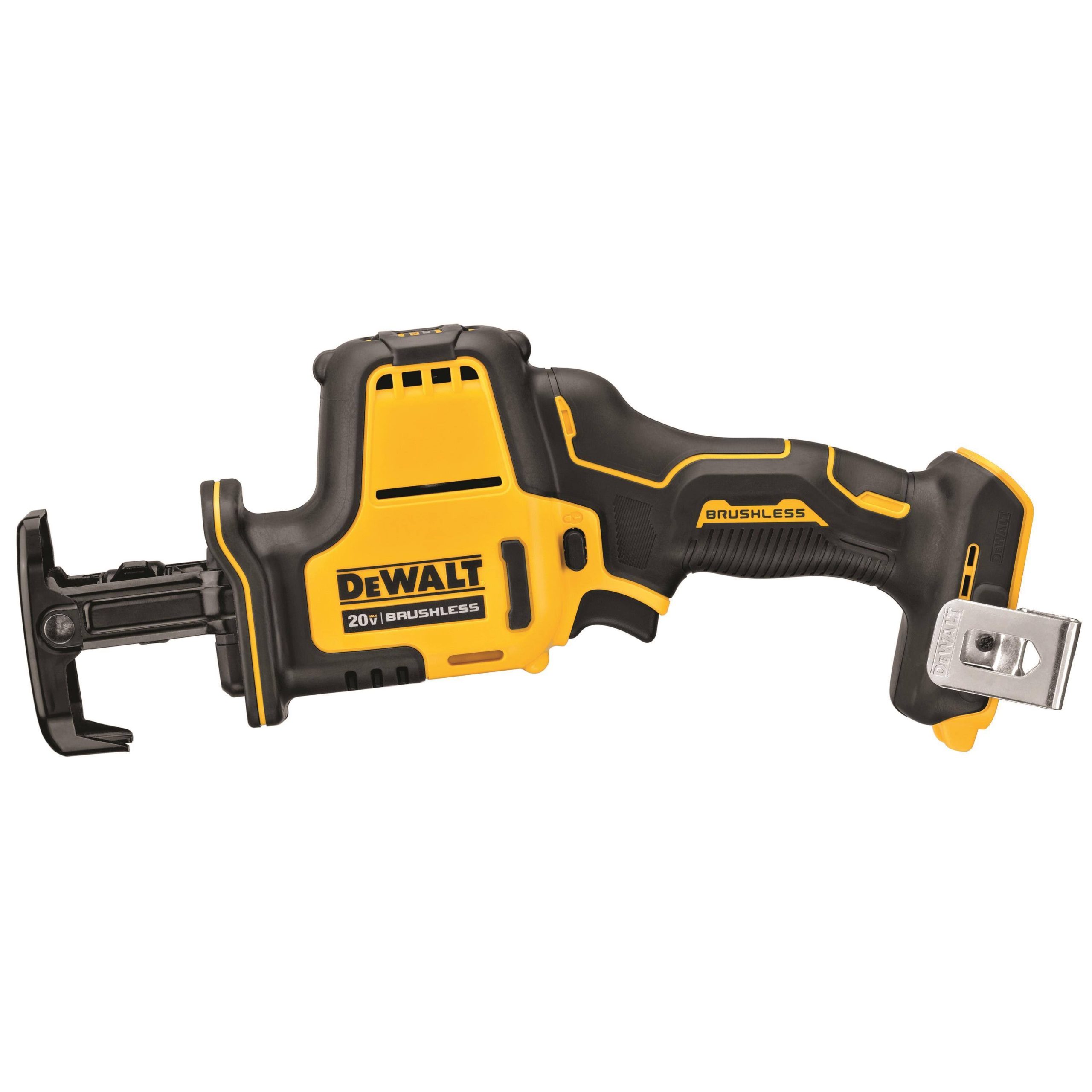 2d288b8b4d94f64ad8307cf217f8ba159c53f2dc52cda197f9b388dc405c47ee.jpg DeWalt DCS369B - Atomic 20V MAX* Cordless One-Handed Reciprocating Saw (Tool Only) - Image 1