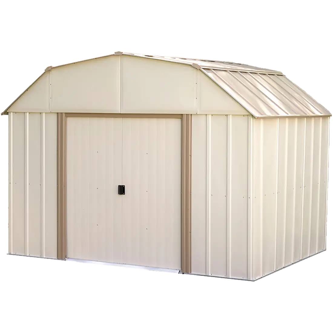 2d304683081a4c20b98d554d3af14ec4f31931e9e9511a4078532b47b6551a53.jpg Arrow Lexington 10 ft.x8ft Steel Storage Shed - Image 1