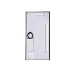 Piche inch LED Mirror with Adjustable Color Temperature 3000K/4200K/6400K Mercury Row Finish: Black, Size: 20" x 40"