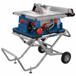 Bosch 4100XC-10 Worksite 10" Table Saw with Gravity-Rise Wheeled Stand
