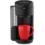 Instant 140-6021-01 Solo 2-in-1 Single Serve Coffee Maker for K-Cup Pods and Ground Coffee, Black