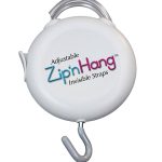 Wreath Hanger for Front Door - Damage Free Hanging - ZIPNHANG: Adjustable Door Hanger. Christmas Wreath & Decor Hanger for Front DOOR. Hooks for