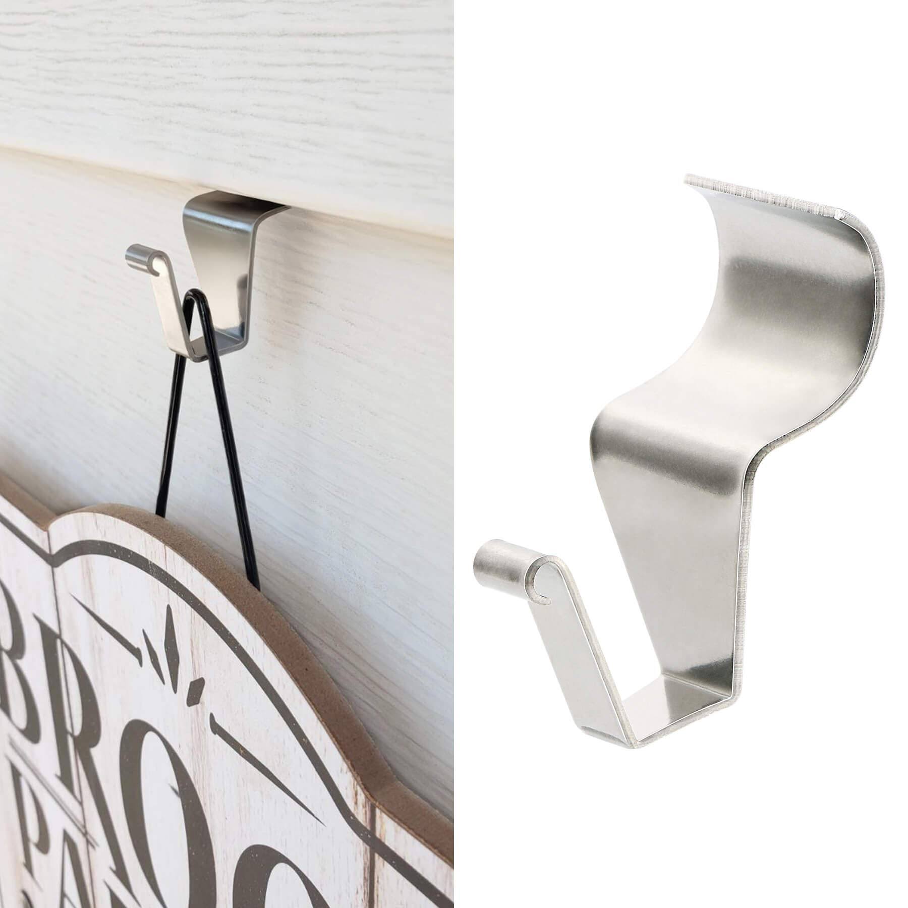 2dae6659e2d4ea7a6832e789ab93e41daa6e7c25e1168567317b8190149d5528.jpg Vinyl Siding Hooks for Hanging, Heavy Duty Outdoor Decorations Hanger, Metal No Hole Needed Clips (8 Pack) - Image 1