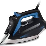 Rowenta DW5360 1750 Watt Focus Xcel Iron with Steam Boost Anti Drip 400 Hole Sole Plate.