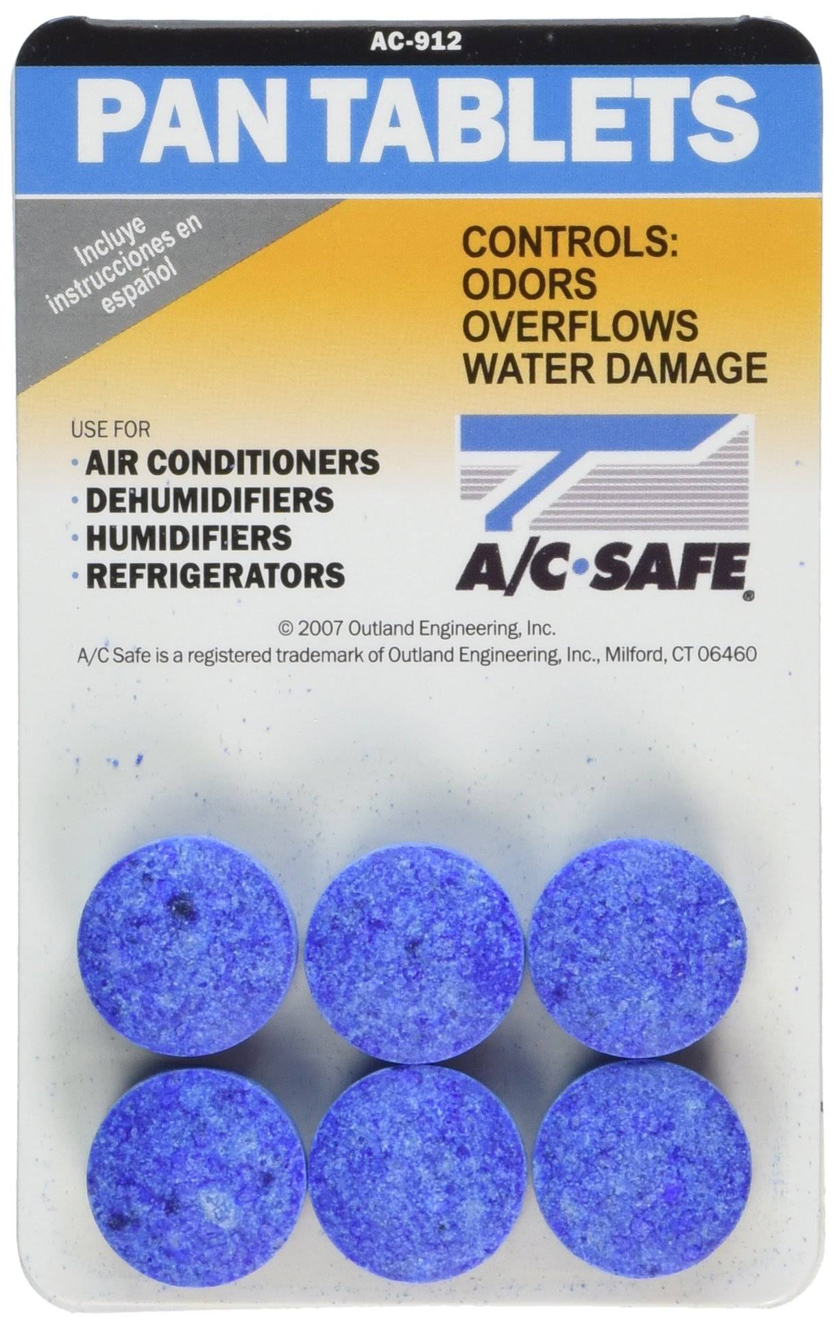 2dfb8e331638a4ca90ccc95177cca692690f52571b8ab3f9e9c6eef72e94ec19.jpg Outland AC-912 Air Conditioner Pan Cleaner Tablets - Image 1