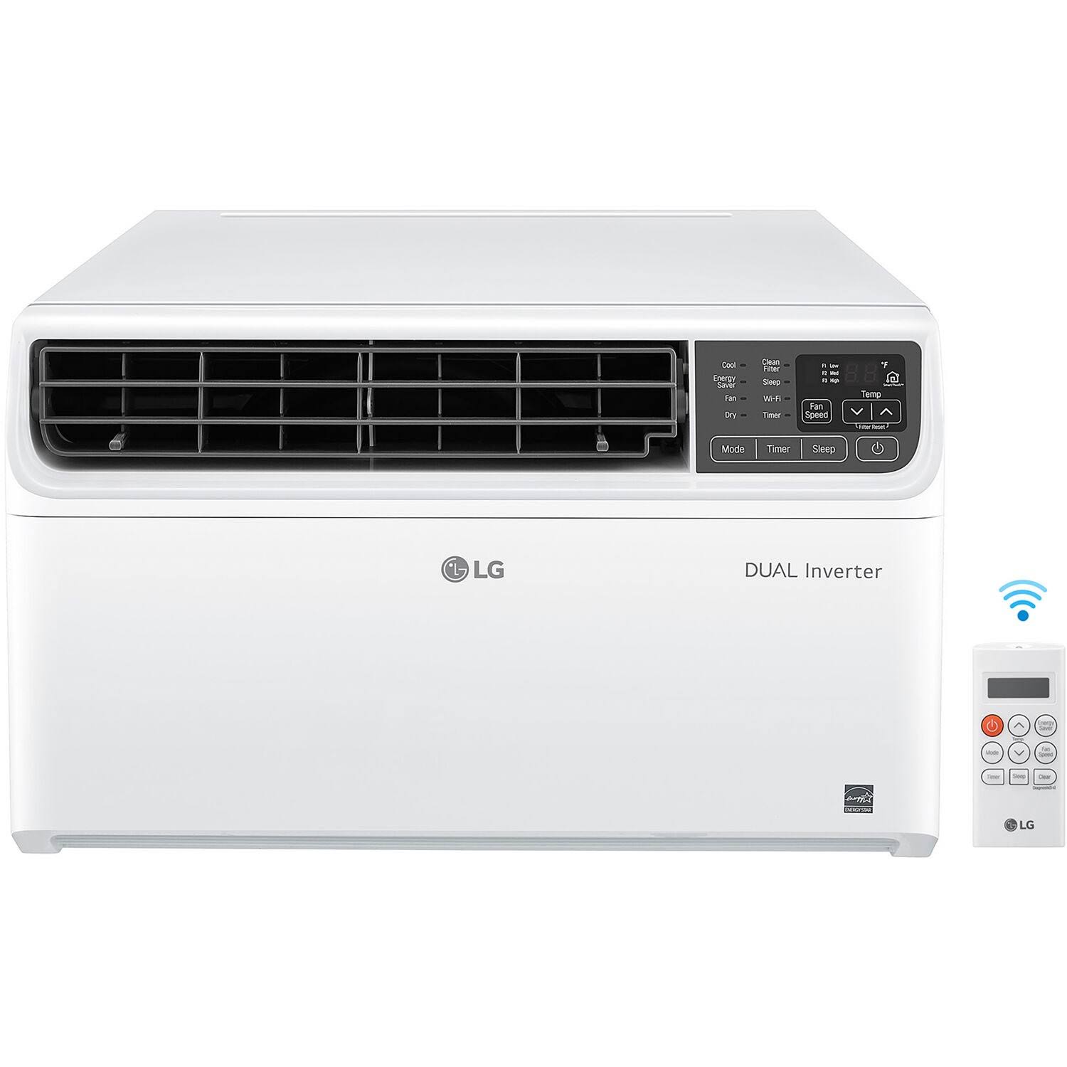 2e2cc5ffc22b1f83fb0720d795b476c039892f9967b0015a84a3172c3f404997.jpg LG 10,000 BTU Dual Inverter Smart Window Air Conditioner - Image 1