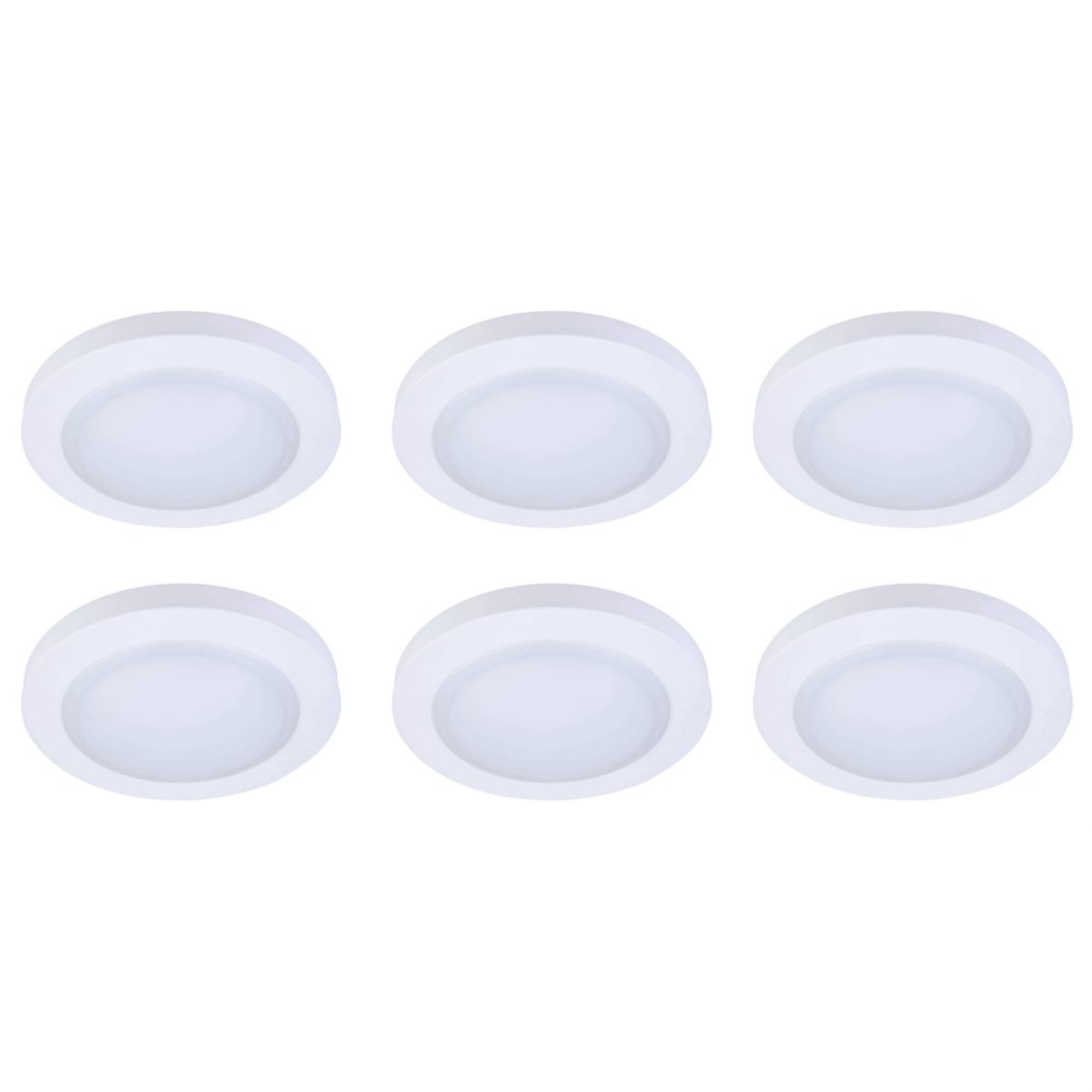 2e373c4a91f55629c8144424e658555e8dd39a6e4735d8f3ba276fbdbad3b95e.jpg Elitco Lighting 6" 16.5W 3000K Disk Light - Pack of 6 | RN61530KDK-6PK - Image 1