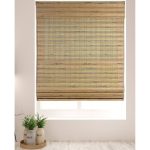 Arlo Blinds Tuscan Bamboo Roman Shades - 24"W x 60"H