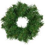 Northlight Deluxe Dorchester Pine Artificial Christmas Wreath, 6-Inch, Unlit, Green