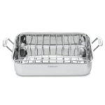 Cuisinart 7117-16UR Chef's Classic Stainless 16-inch Rectangular Roaster with Rack