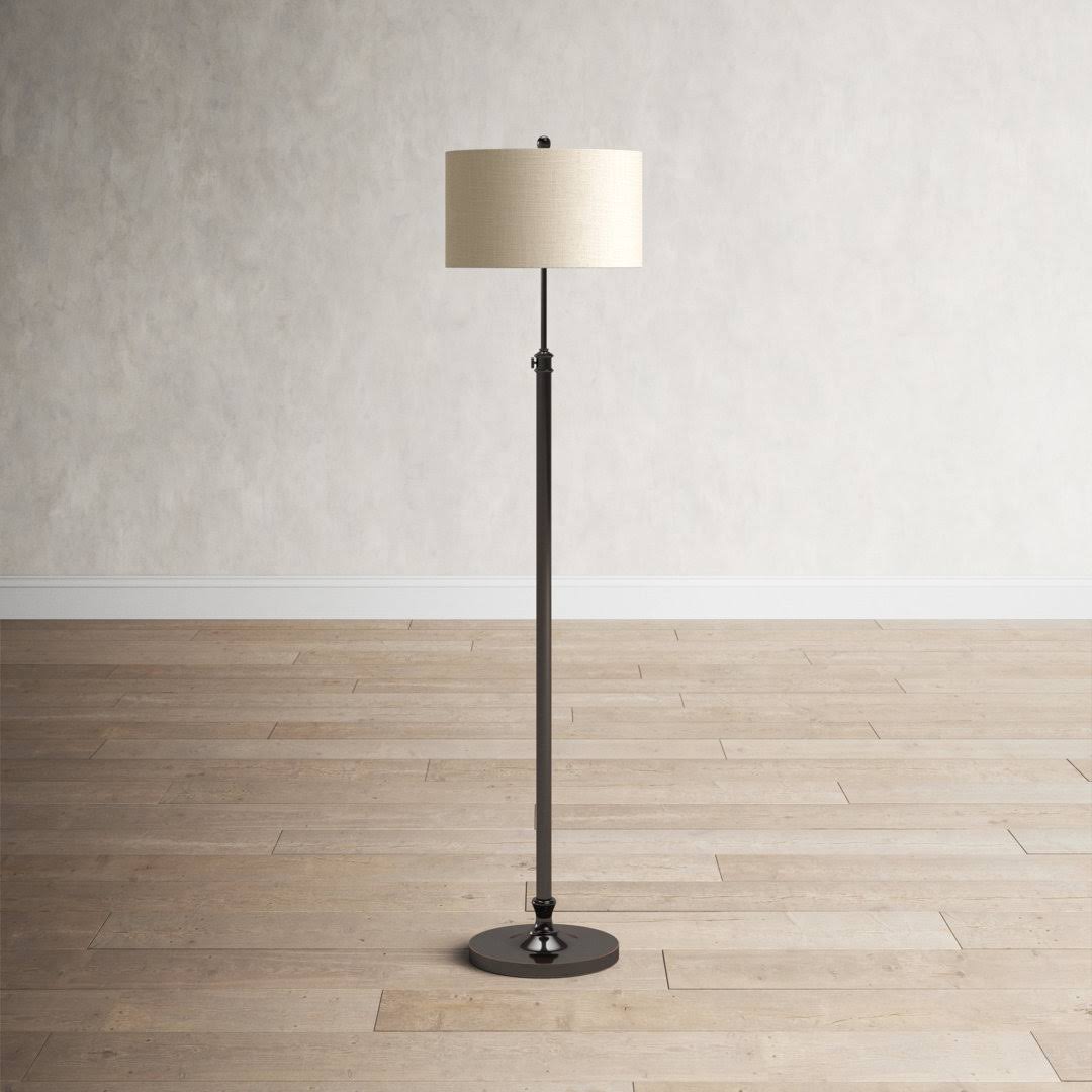 2eaddb7bb7e29222c50a17f182e78c417d7e463f2be01c56aed8f5802a6cd828.jpg Elita 57" Floor Lamp Base Finish: Antique Bronze - Image 1