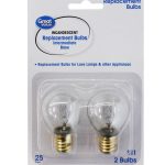 Great Value Incandescent S11 Replacement Bulb 25 Watt 2pk