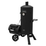 Dyna Glo Signature Series Charcoal Offset Smoker and Grill Black