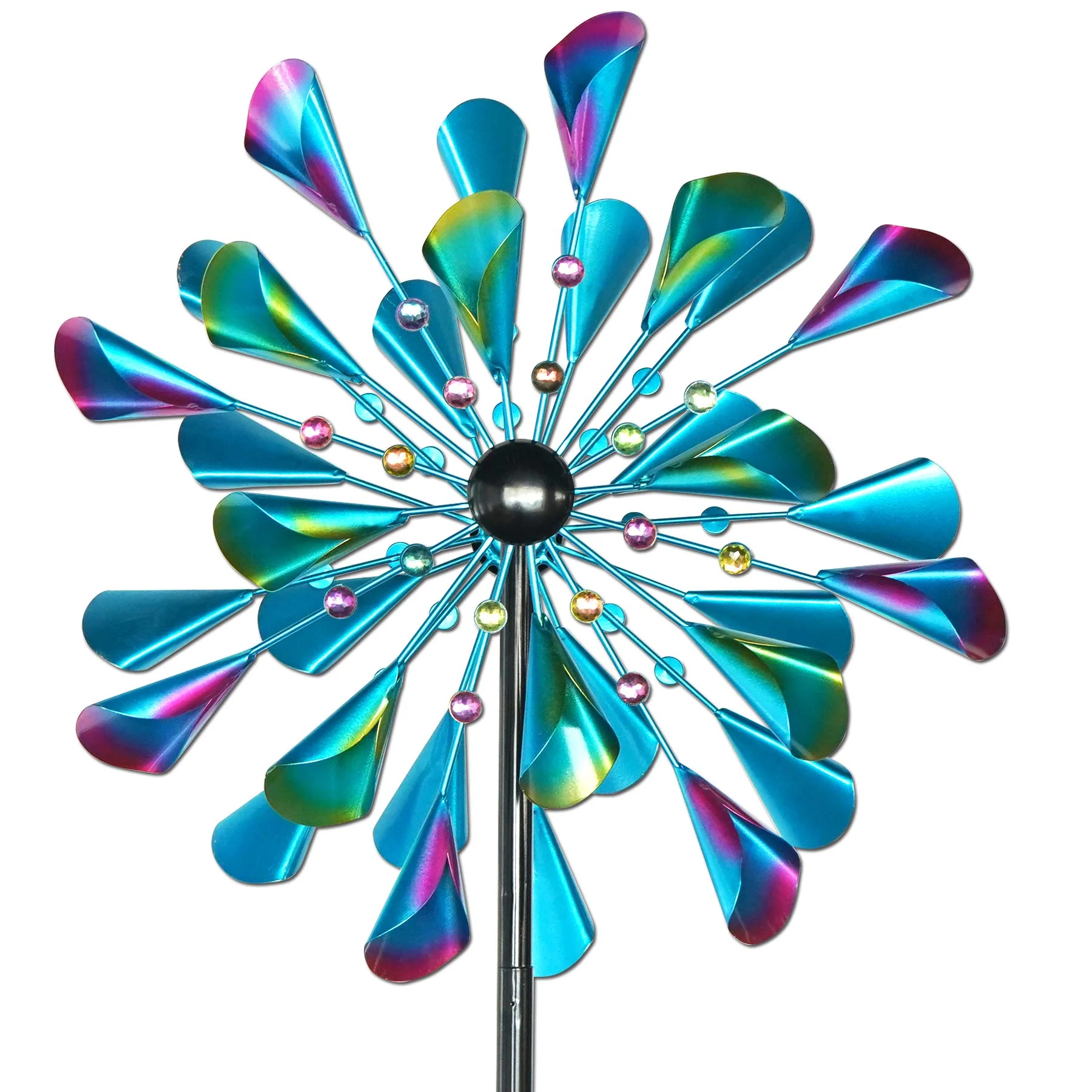 2ef308b9bcae8d24bc3dc9182640acd641708299a513df3028ab58ae70d9532c.webp Decoroca Yard Large Wind Spinners Outdoor - Image 1