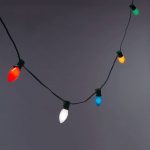20ct Incandescent C9 Christmas String Lights Multicolor with Green Wire - Wondershop