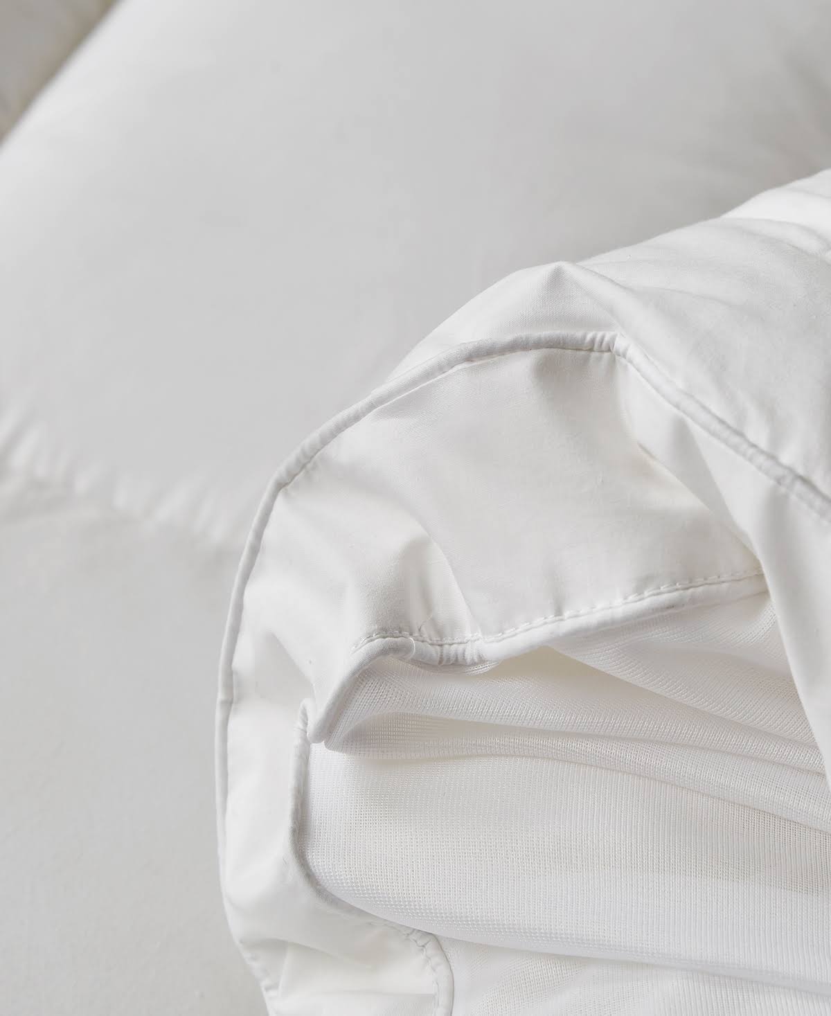 2f035379711826085773dbb329d61db807ff847445ef84809f157a0f30060801.jpg Farm to Home 2" Gusset Organic Cotton Twin Mattress Topper White - Image 1