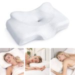 Osteo Cervical Pillow for Neck Pain Relief Hollow Design Odorless Memory Foam
