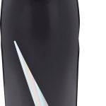 Nike Refuel Water Bottle with Locking Lid - Anthracite Black & Silviridescent - 32 oz