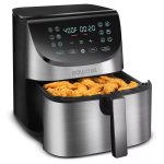 Gourmia GAF856 Stainless Steel Digital 8 Quart Air Fryer