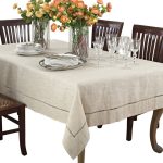 Cowen Solid Color Tablecloth Size: 180" L x 65" D