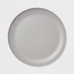 Room Essentials Plastic Dinner Plate - Gray - 10.5 in