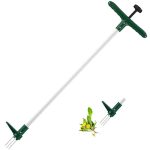 Walensee Weed Puller with 3 Claws, Stand Up Weeder for Dandelion
